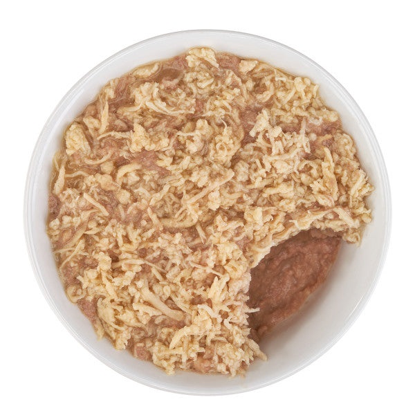 Schesir Silver Senior Cat - Filetti di Pollo e Anatra in Mousse e Filetti - Lattina da 70 g