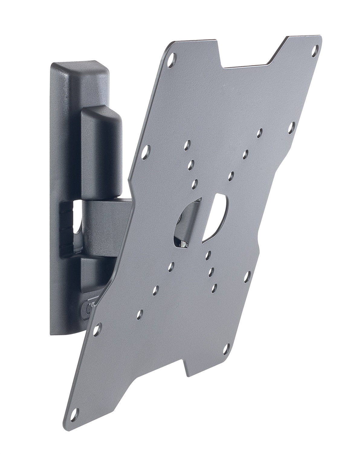 Meliconi CME ETR200 - Supporto TV Parete Inclinabile per TV da 26 a 40 Pollici, Attacco VESA 75-100-200, Portata 30 Kg, Nero, Made in Italy