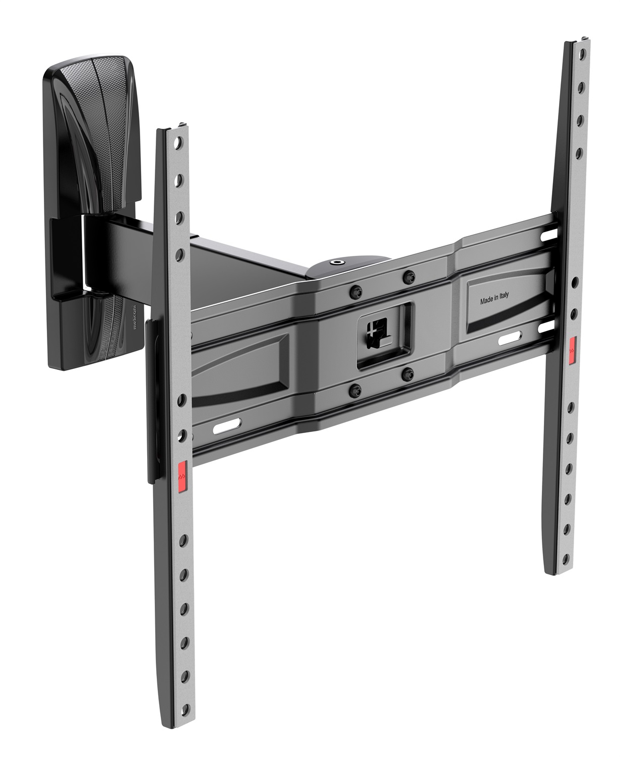 Meliconi Ghostslim Plus R400 - Supporto da parete ultra sottile per TV 65'' con inclinazione e orientamento