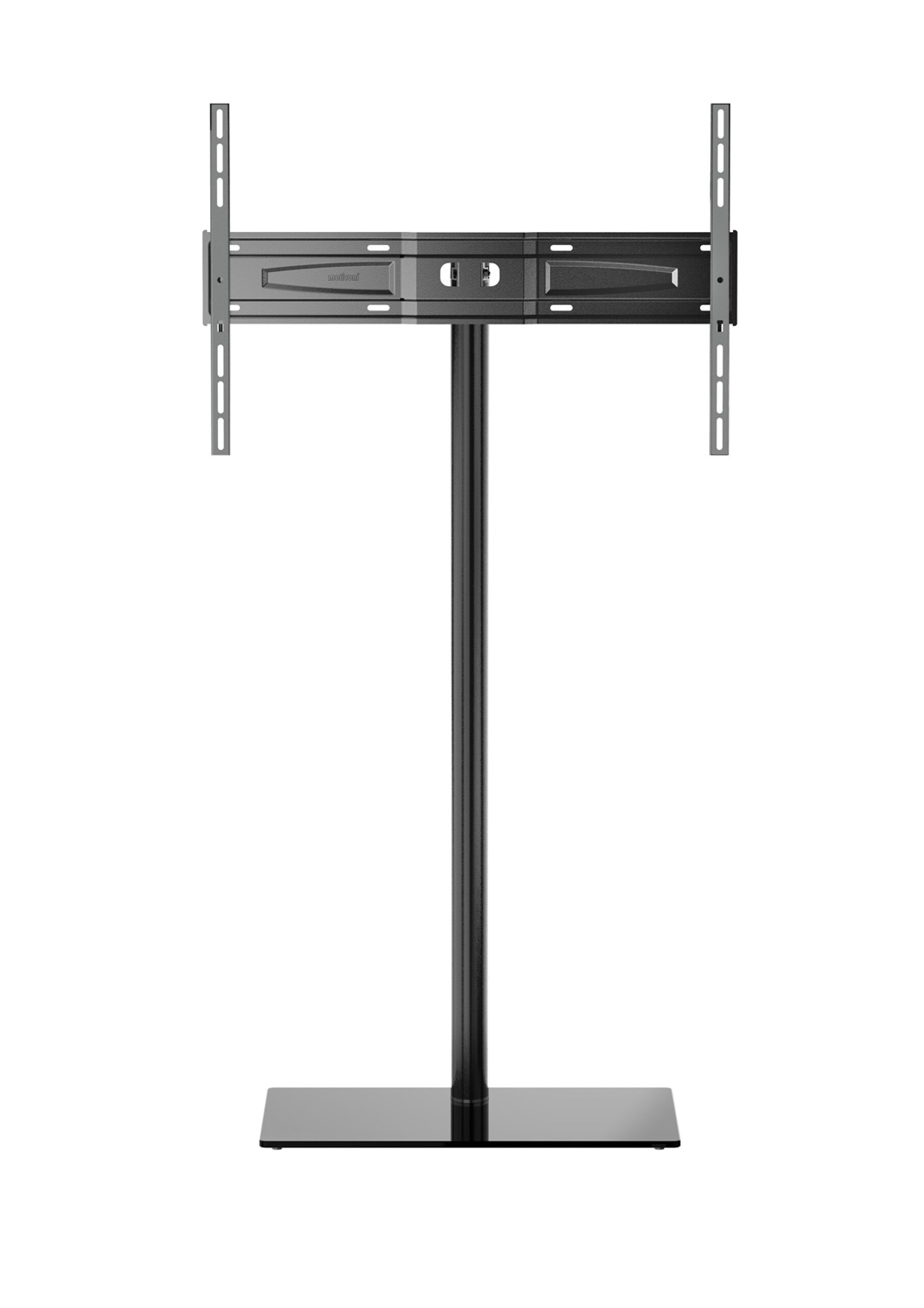Meliconi Stand 600 Floor - Supporto TV da Terra per TV da 50 a 82 pollici, Portata 40 kg, Inclinazione -15° a 50°, Rotazione Orizzontale, VESA 200-300-400-600, Colore Nero