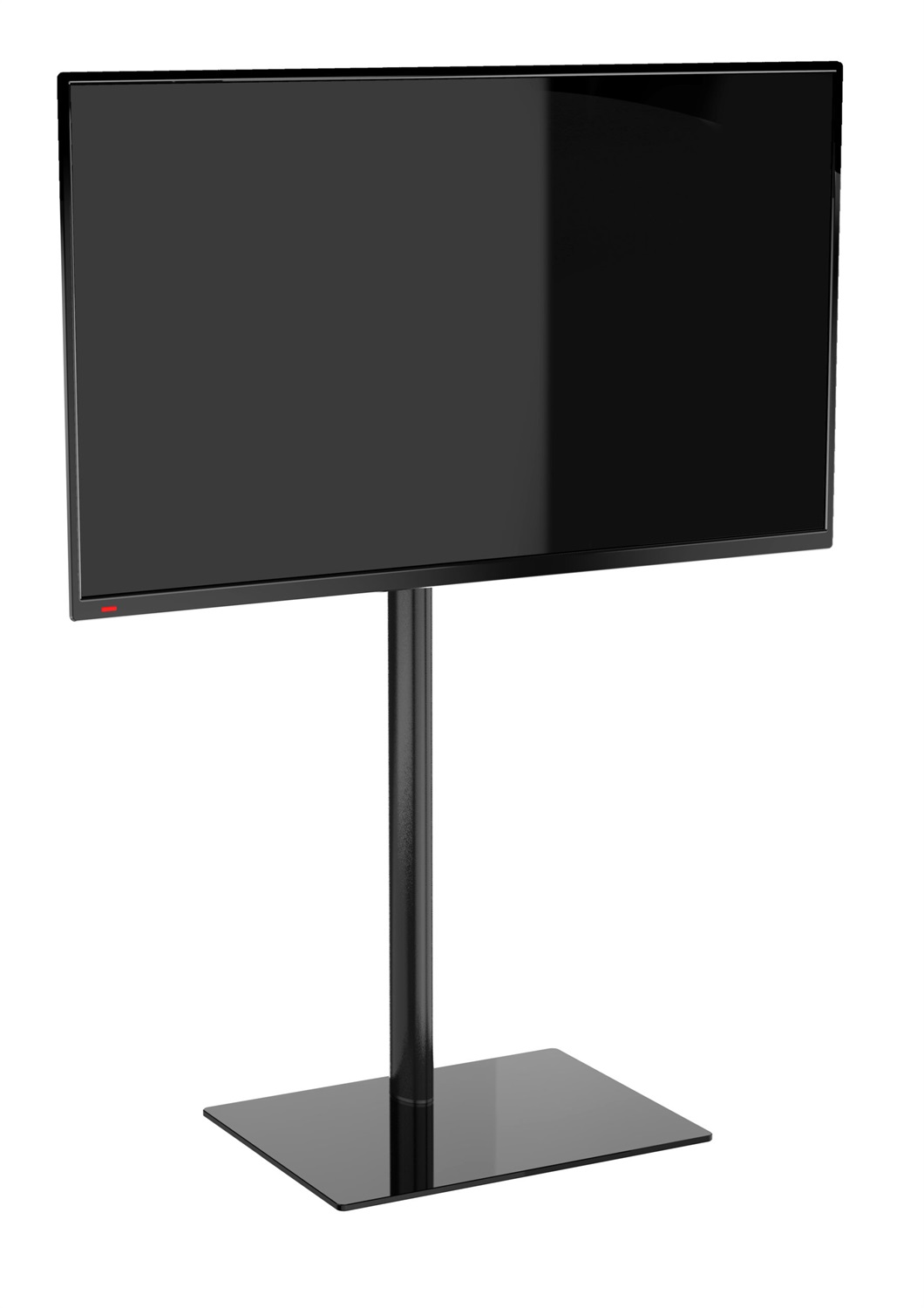 Meliconi Stand 600 Floor - Supporto TV da Terra per TV da 50 a 82 pollici, Portata 40 kg, Inclinazione -15° a 50°, Rotazione Orizzontale, VESA 200-300-400-600, Colore Nero
