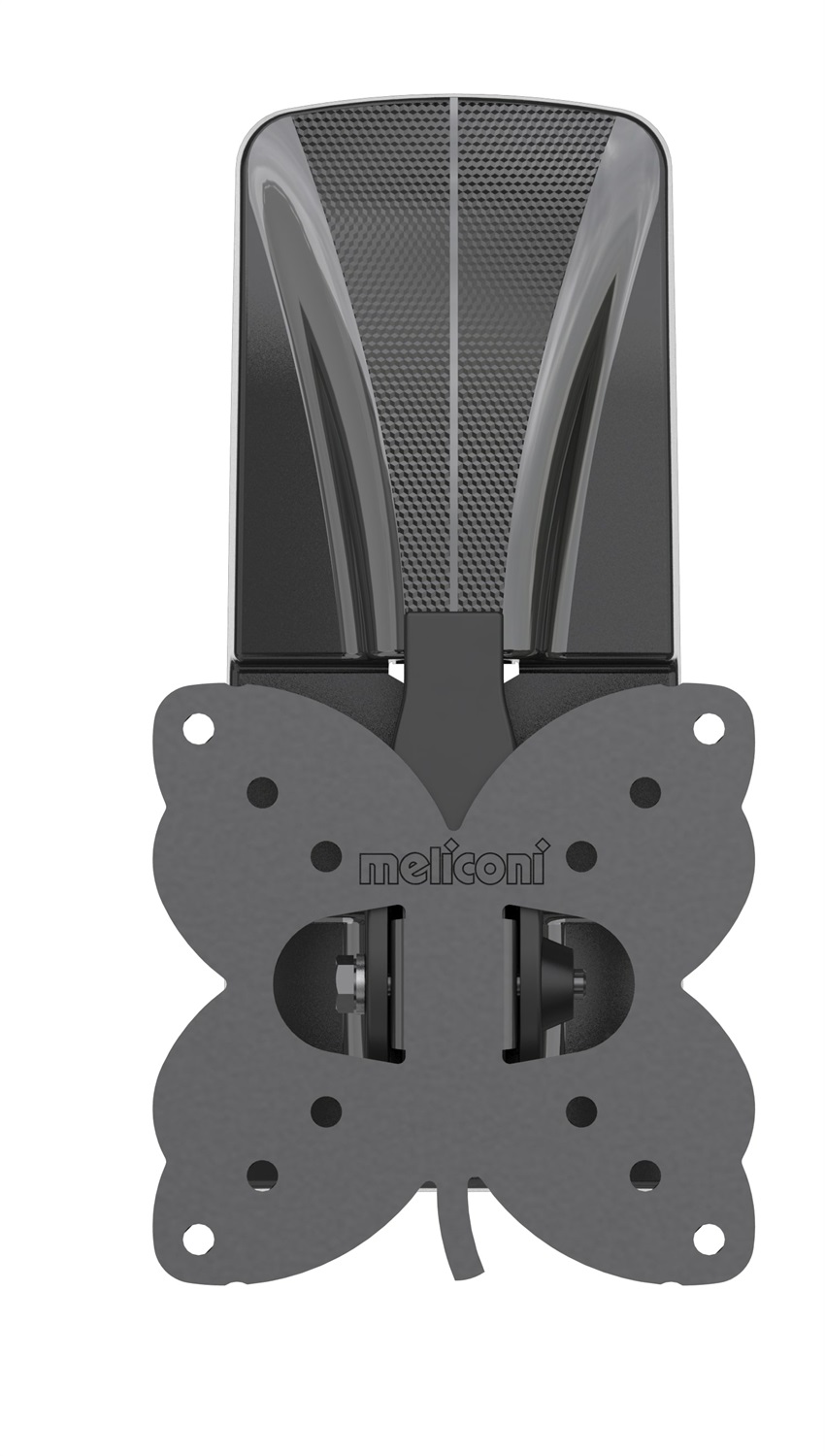 Meliconi SLIMSTYLE PLUS 100 SDR CG Supporto TV a Doppio Braccio per Televisori da 14