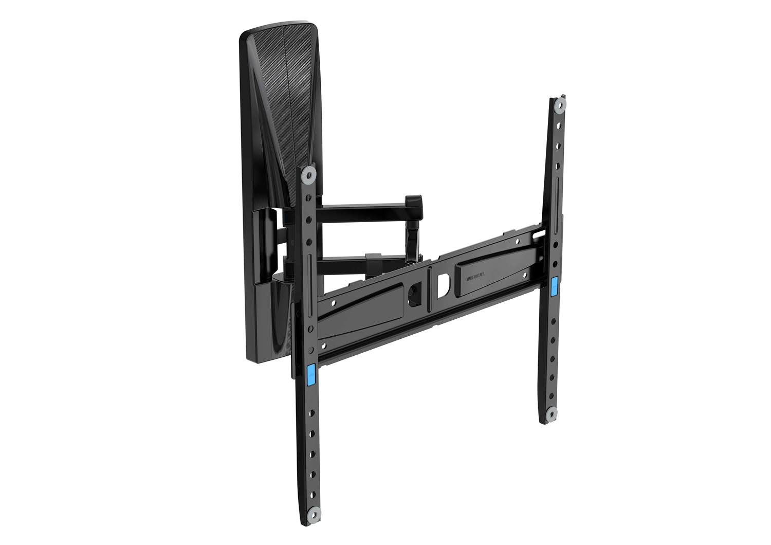 Meliconi EXTRA XDR200400 CG Supporto TV a Doppia Rotazione per Schermi 32''-65'', Portata Max 30 kg, Compatibile VESA 200x200 e 400x400, Nero