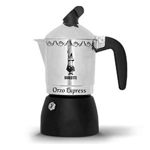 Bialetti Caffettiera Orzo Express 4 Tazze in Alluminio Gialla - Non adatta a induzione, per preparare Orzo Espresso