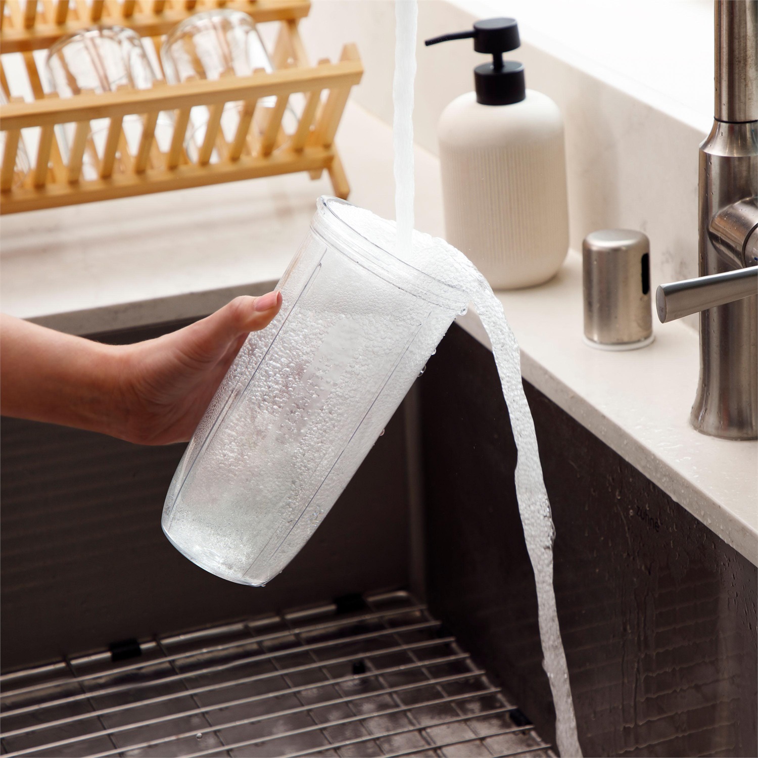 NutriBullet NB1206DGCC Frullatore da Tavolo 1200 W 0,9 L Nero e Trasparente con Funzione Pulsante