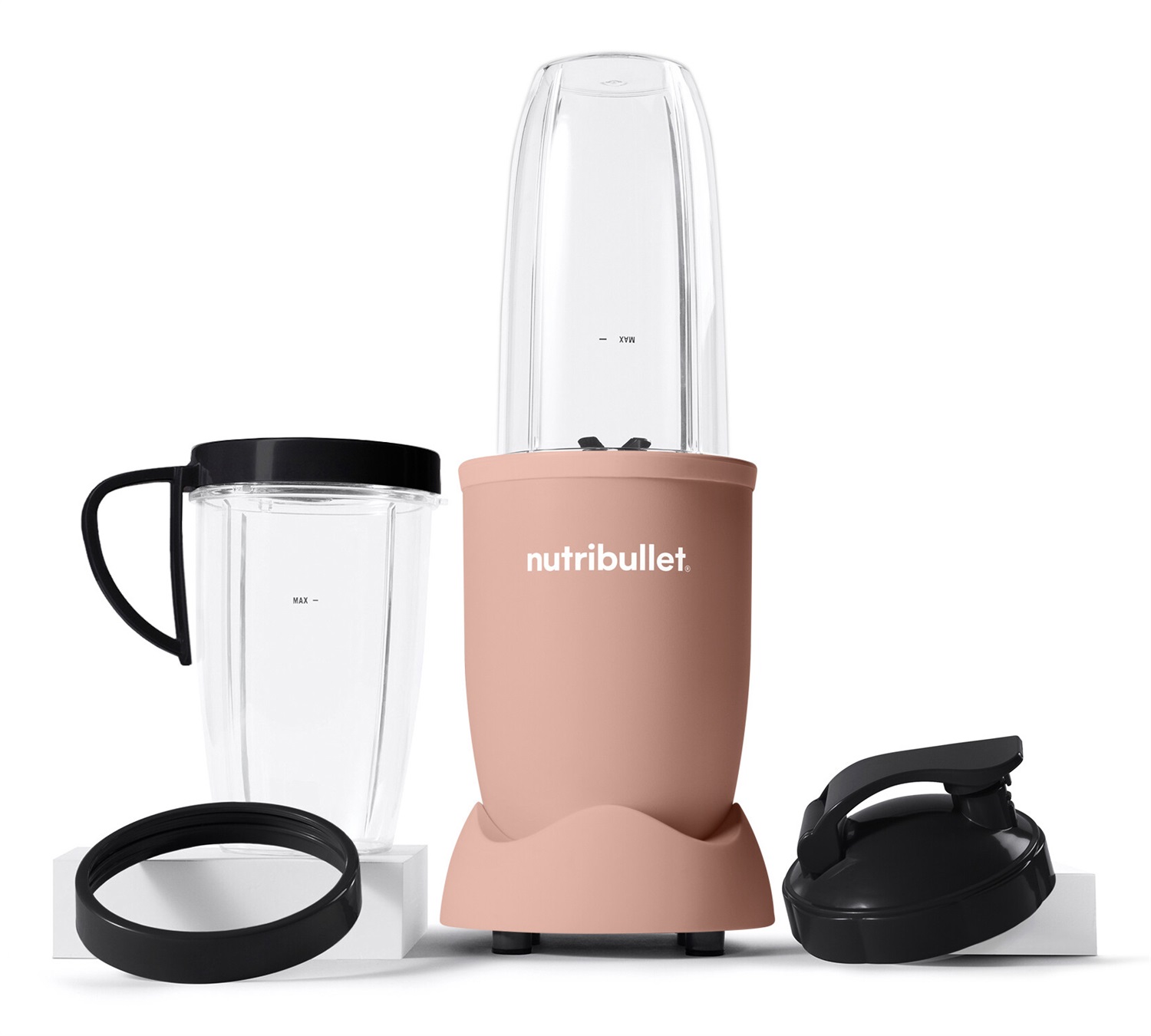 NutriBullet NB907MACL Frullatore Portatile Rosa 0,9 L 900 W con Funzione Tritaghiaccio