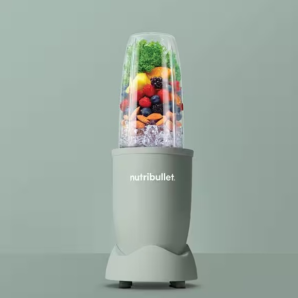 NutriBullet NB907MAJD Frullatore 900 W Verde 0,9 L con Lama in Acciaio Inox e Accessori Inclusi