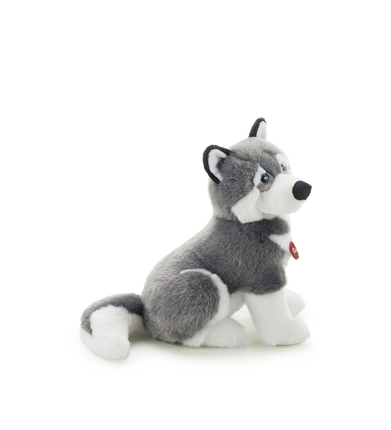 Trudi Husky Marcus Cane Peluche L - 21x34x31 cm, Modello 22273, Gioco e Regalo per Natale e Compleanno