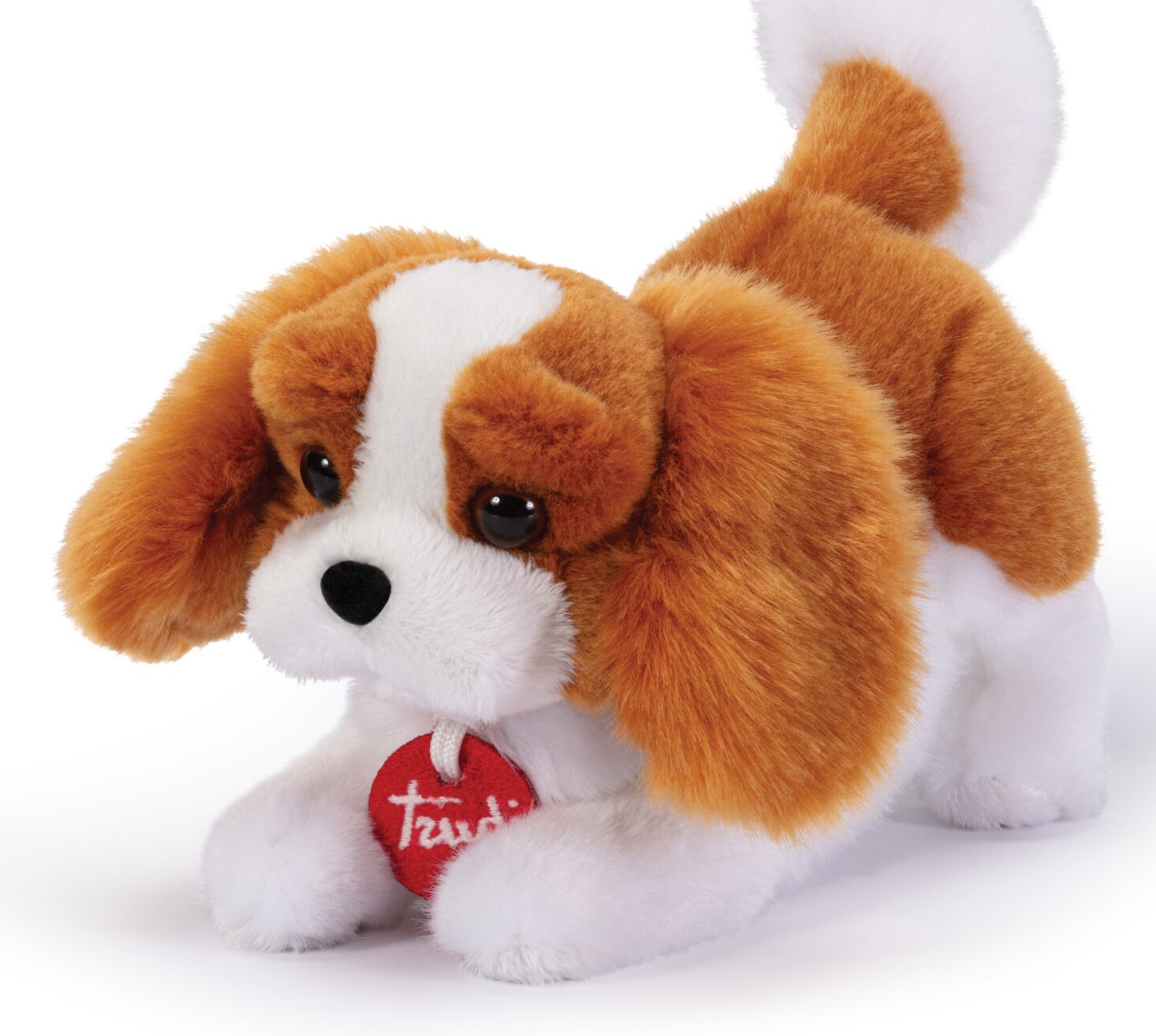 Trudi Cavalier King Marley - Cane Peluche Taglia S 13x14x21 cm - Gioco e Regalo per Natale e Compleanno