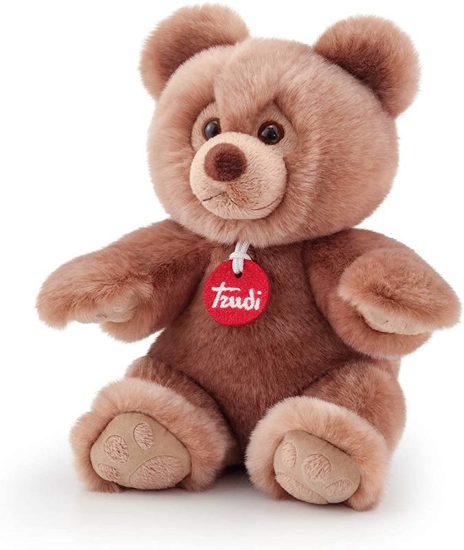 Trudi Orso Brando Marrone Peluche Teddy Bear Taglia S 18x23x14cm - Regalo per Natale, Compleanno e San Valentino