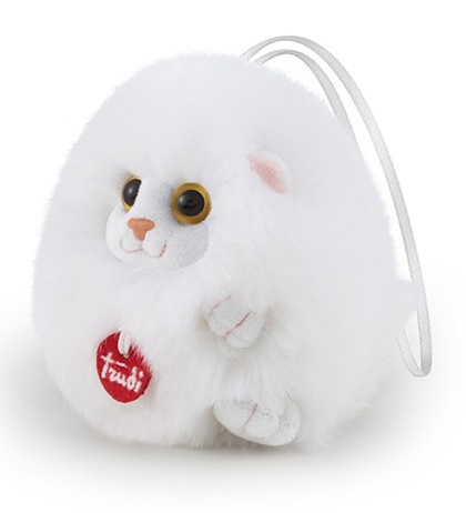 Trudi Charm Gatto Peluche 29082 XXS - Morbidissimi, Lavabili, Design in Italy