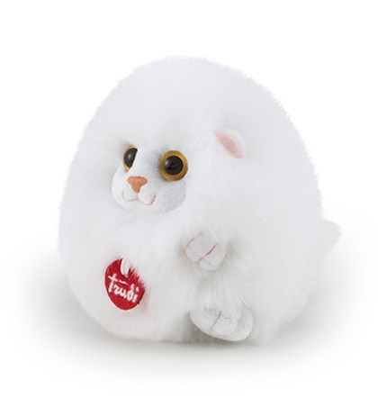 Trudi Charm Gatto Peluche 29082 XXS - Morbidissimi, Lavabili, Design in Italy