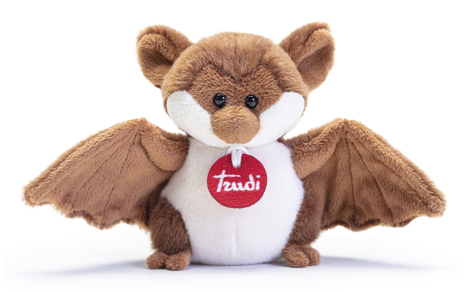 Trudi Trudino Pipistrello Peluche XS - Modello 52232, 25x14x8cm, Regalo Halloween