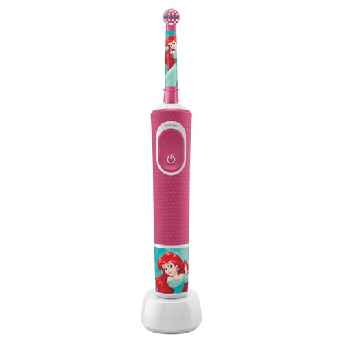 Oral-B Princess Spazzolino Elettrico per Bambini da 3 Anni - 2 Modalità di Spazzolamento, Testina Rotonda e Setole Extra Morbide