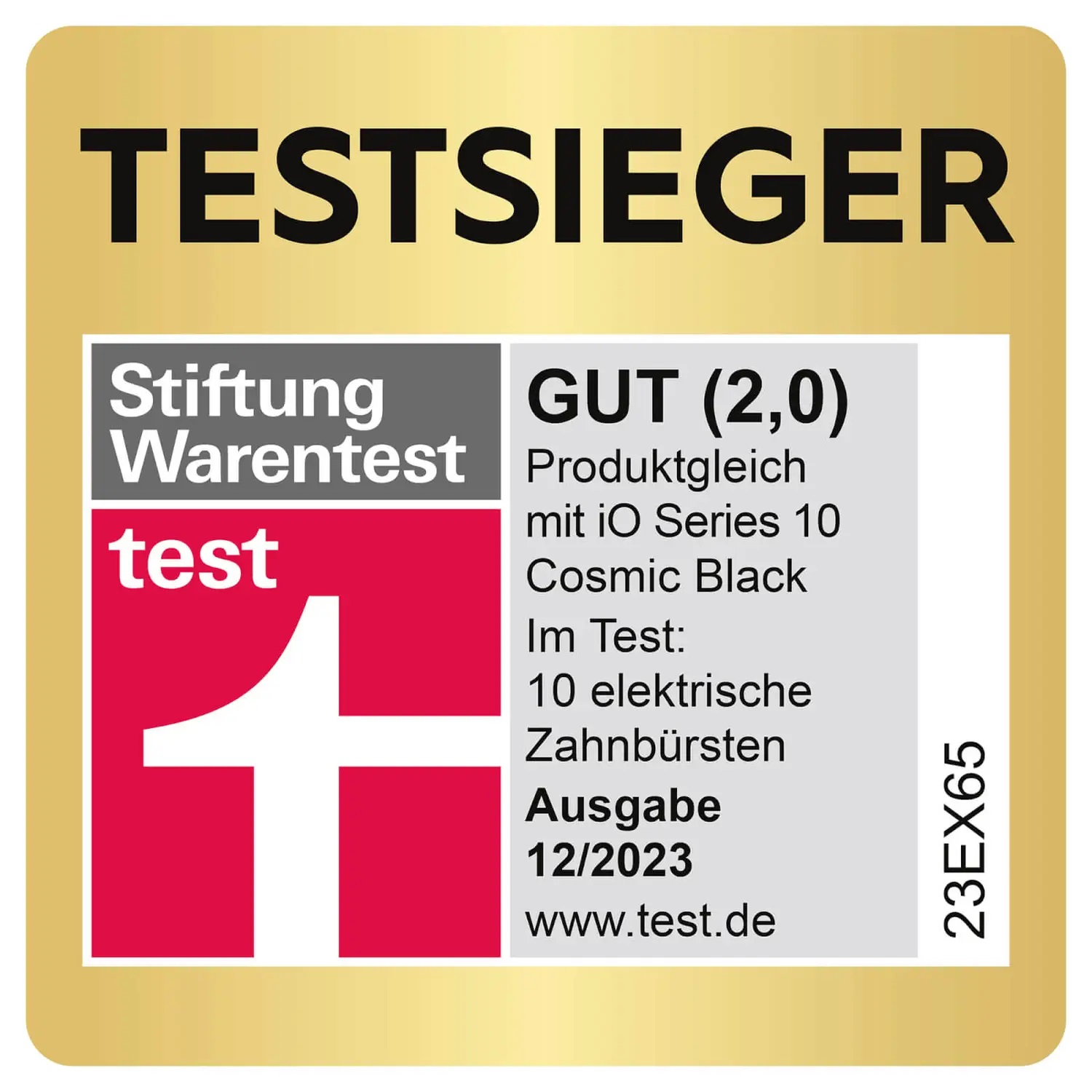 Oral-B iO iO10 Spazzolino Elettrico Rotante per Adulti Nero - Modalità Sbiancante, Sensibile e Intensa