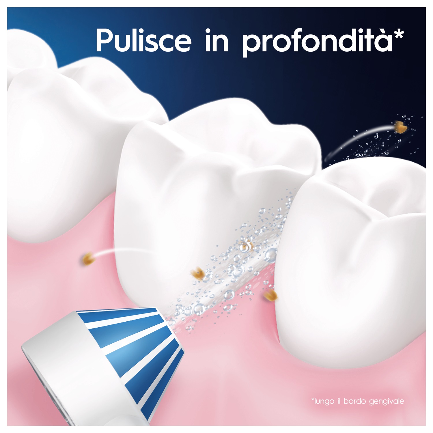 Oral-B iO6 Spazzolino Elettrico con Idropulsore Oxyjet, 2 Testine di Ricambio e Beccucci
