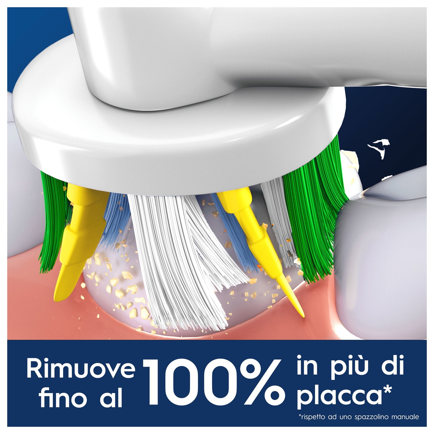 Oral-B Testine di Ricambio Pro Floss Action - 3 Pezzi, Setole MicroPulse per Pulizia Interdentale Avanzata