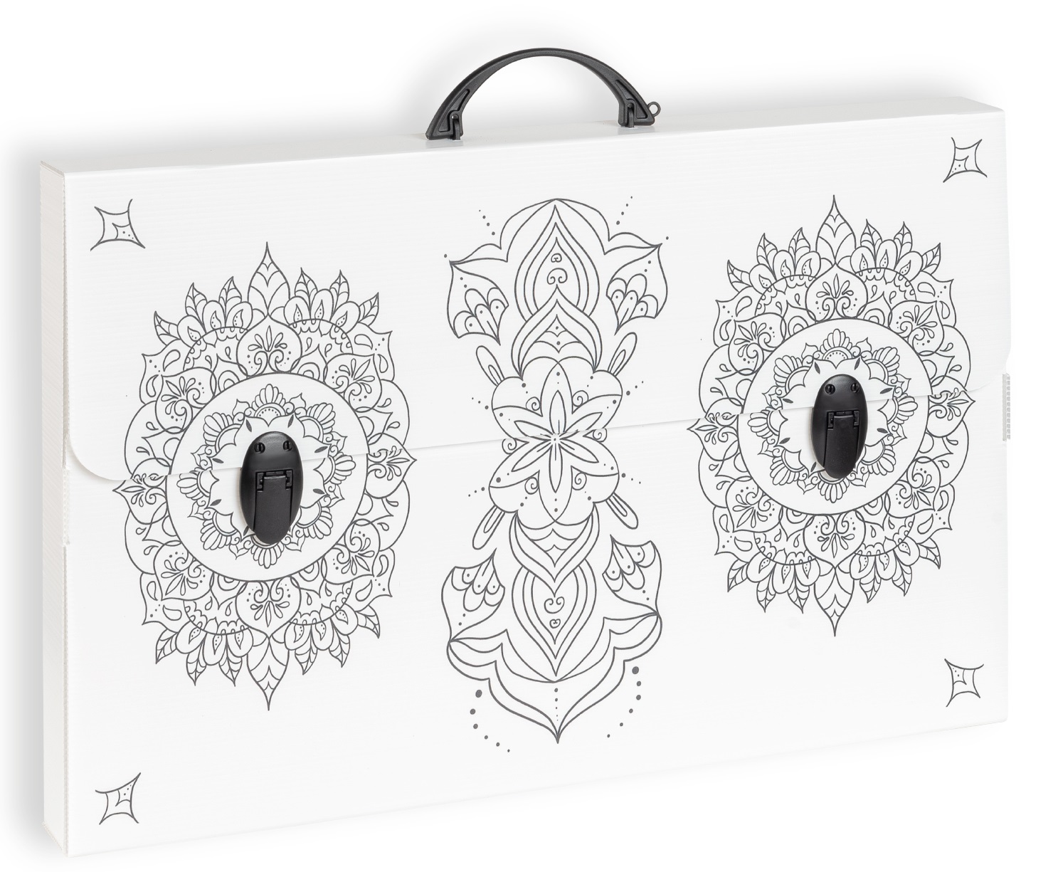 Favorit Valigetta Polipropilene Alveolare Smart - 56,5x36,5x5,5 cm - 6 Soggetti Assortiti