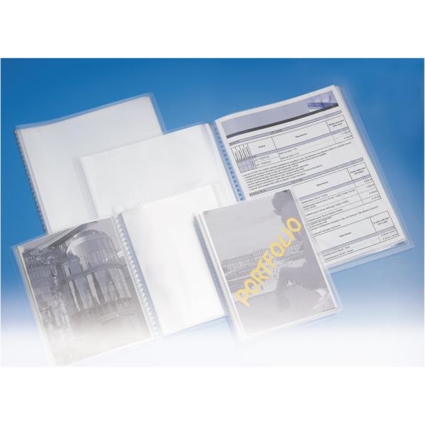 Favorit Portalistino Personalizzabile 22x30 cm - 30 Buste Trasparenti Buccia d'Arancia in Polipropilene