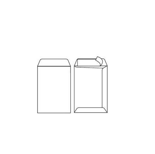 Pigna Buste a Sacco Competitor FSC® 30 x 40 cm 80 g/m² Bianco con Strip Adesivo - Conf. 500 Pezzi