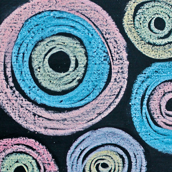 Primo Gessetti Tondi Non Polverosi Assortiti - Ø 9x80 mm - Scatola da 100 Pezzi