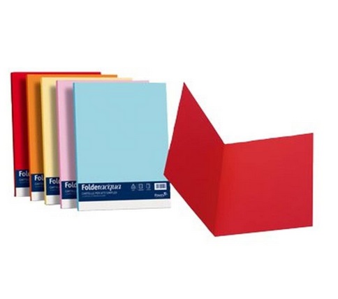 Favini Cartelline Semplici Verde Chiaro - 200 g/m² - 25x34 cm - Conf. 50 Pezzi - Certificato FSC