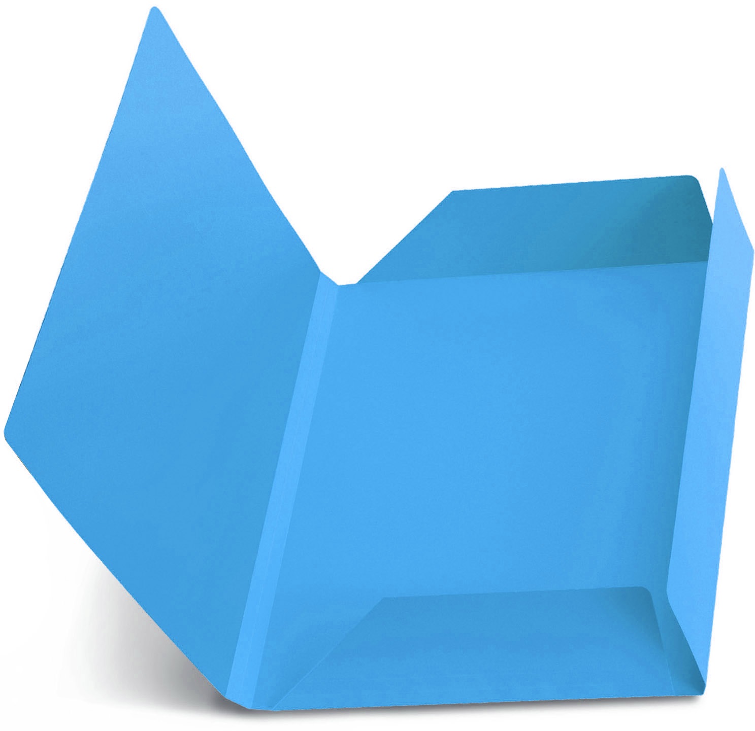 Favini Cartellina Azzurra 3 Lembi Luce&Acqua 200 g/m² 24,5x34,5 cm - Conf. 25 Pezzi