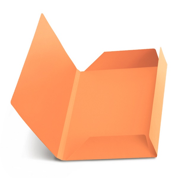 Favini Cartellina 3 Lembi Luce&Acqua - Giallo Oro - 200 g/m² - 24,5 x 34,5 cm - Conf. 25 Pezzi