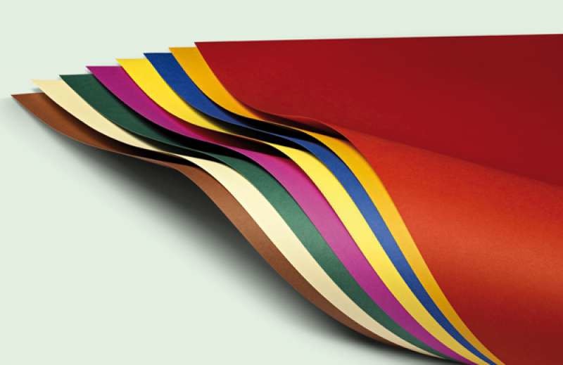 Favini Cartoncino Bristol Color 200 g/m² - 50 x 70 cm - Giallo Sole 53 - Conf. 25 Pezzi