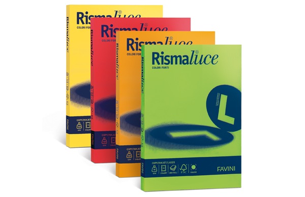 Favini Rismaluce Carta Colorata A4 Viola - 300 Fogli 90 g/m² - Ecologica FSC