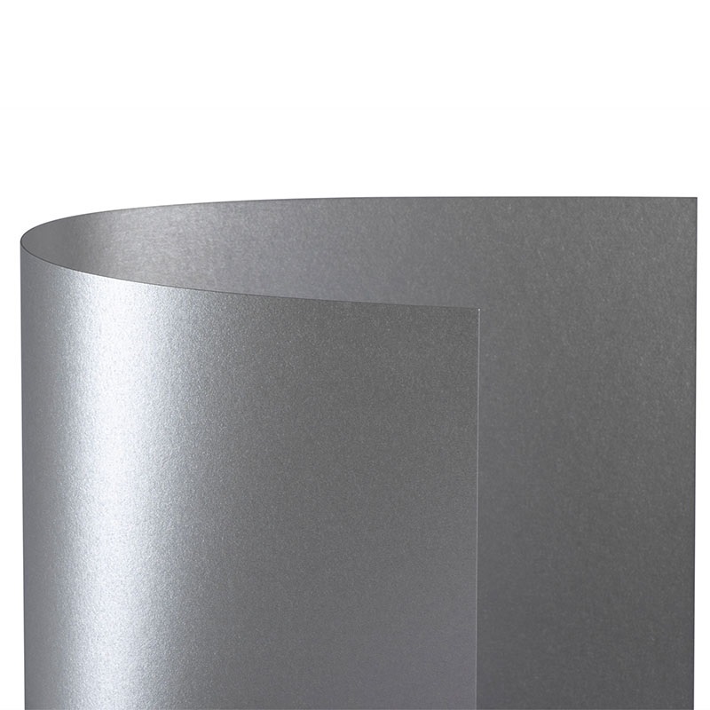 Favini Carta Metallizzata Special Events A4 120gr Argento - Confezione da 20 Fogli