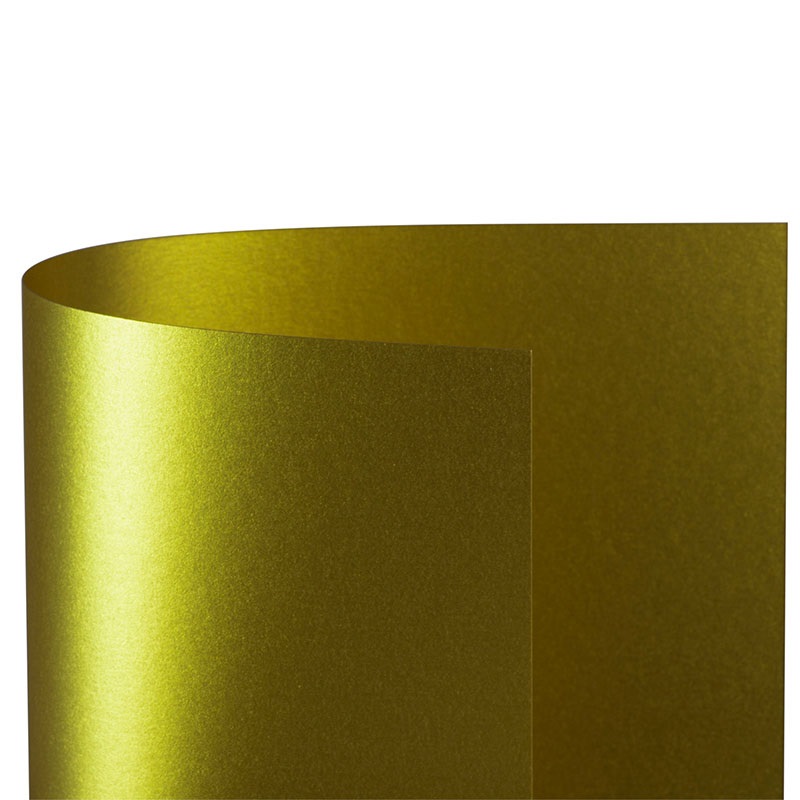 Favini Carta Metallizzata Special Events A4 120 gr Oro - Confezione da 20 Fogli
