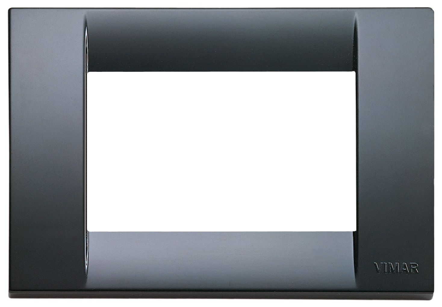 Vimar Idea Placca Classica 3 Moduli in Tecnopolimero Grigio Grafite