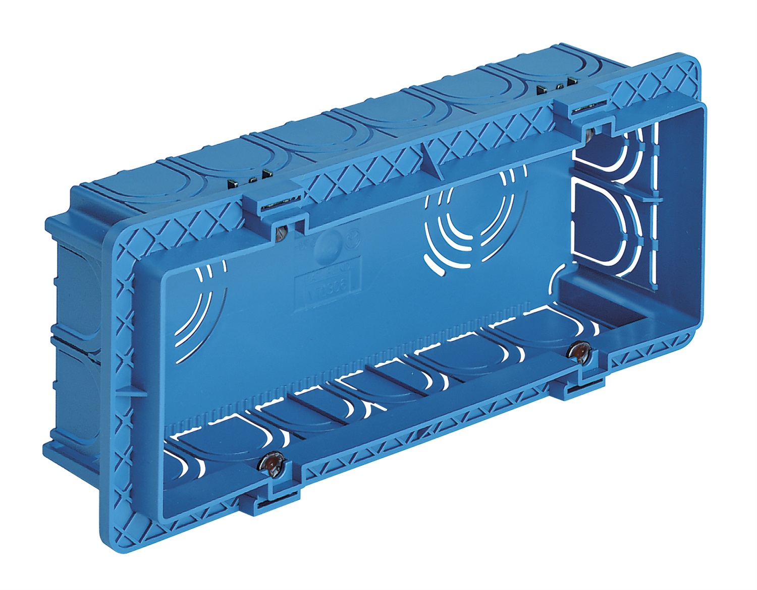 Vimar V71306 Scatola da Incasso Rettangolare 6-7 Moduli Azzurra