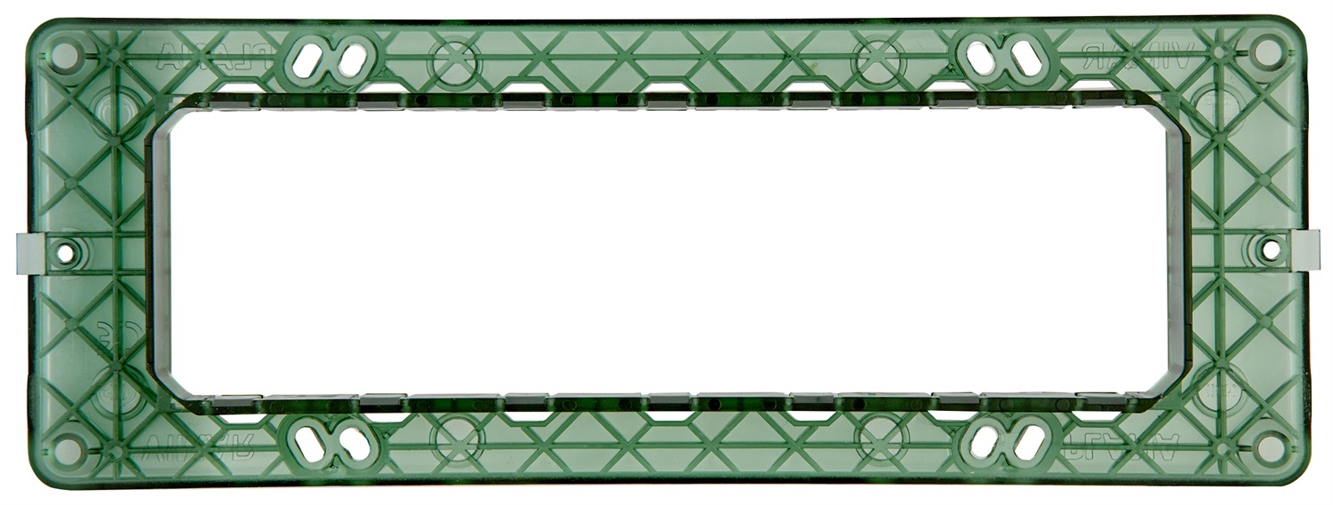 Vimar Plana Supporto 7 Moduli con Viti per Scatole 6/7 Moduli - 14617