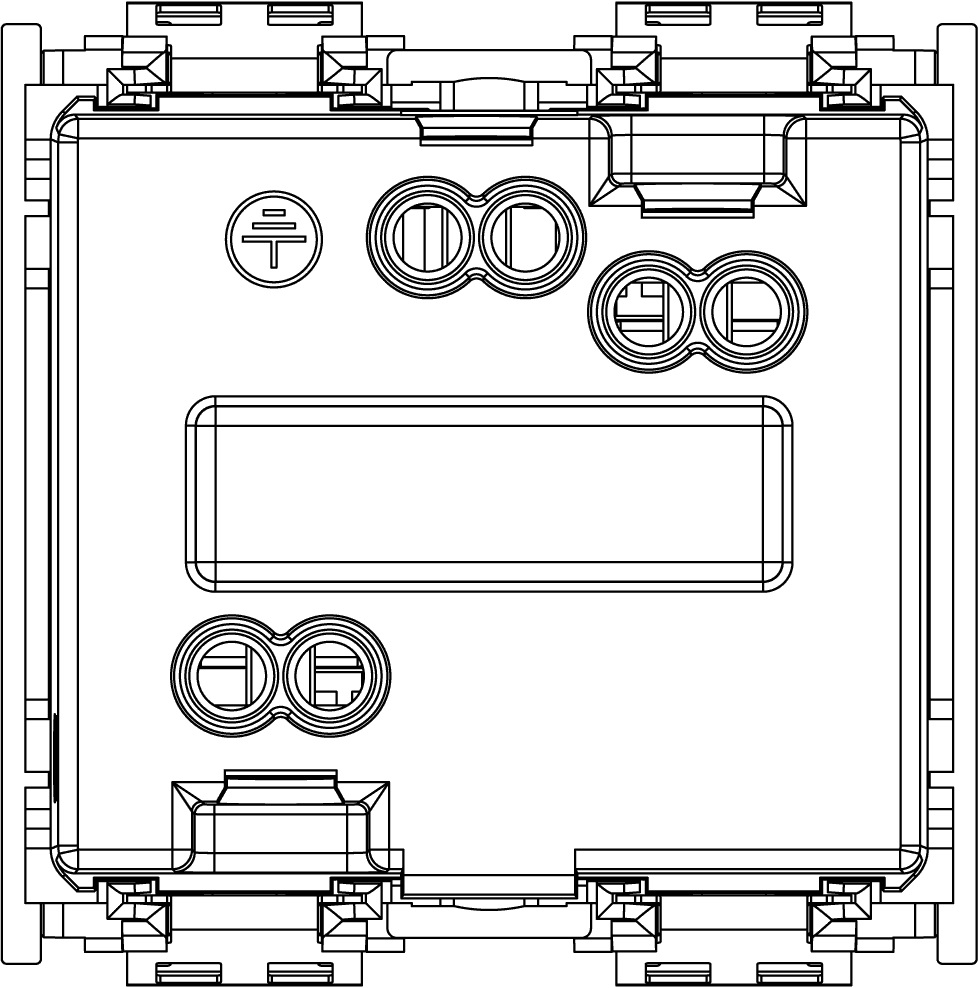 Vimar 16211 Presa di Corrente Universale 2P T 16A Grigio con Sicury