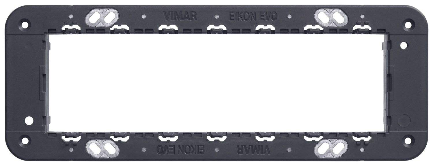 Vimar 21617 Supporto Eikon 7 Moduli Completo di Viti