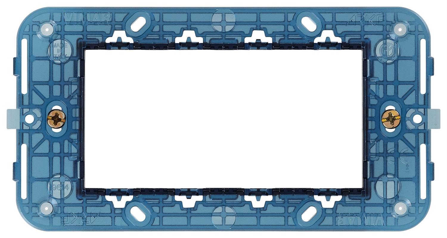 Vimar Supporto 4 Moduli con Viti per Scatole Incasso Arké - 19614