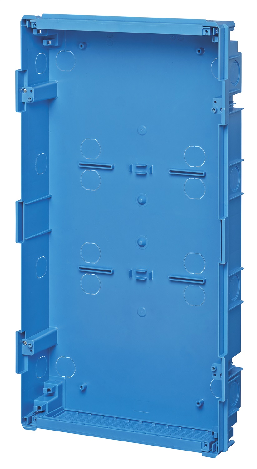 Vimar V53336 Scatola da Incasso per Centralino Estetico 36 Moduli Azzurro per Pareti in Muratura