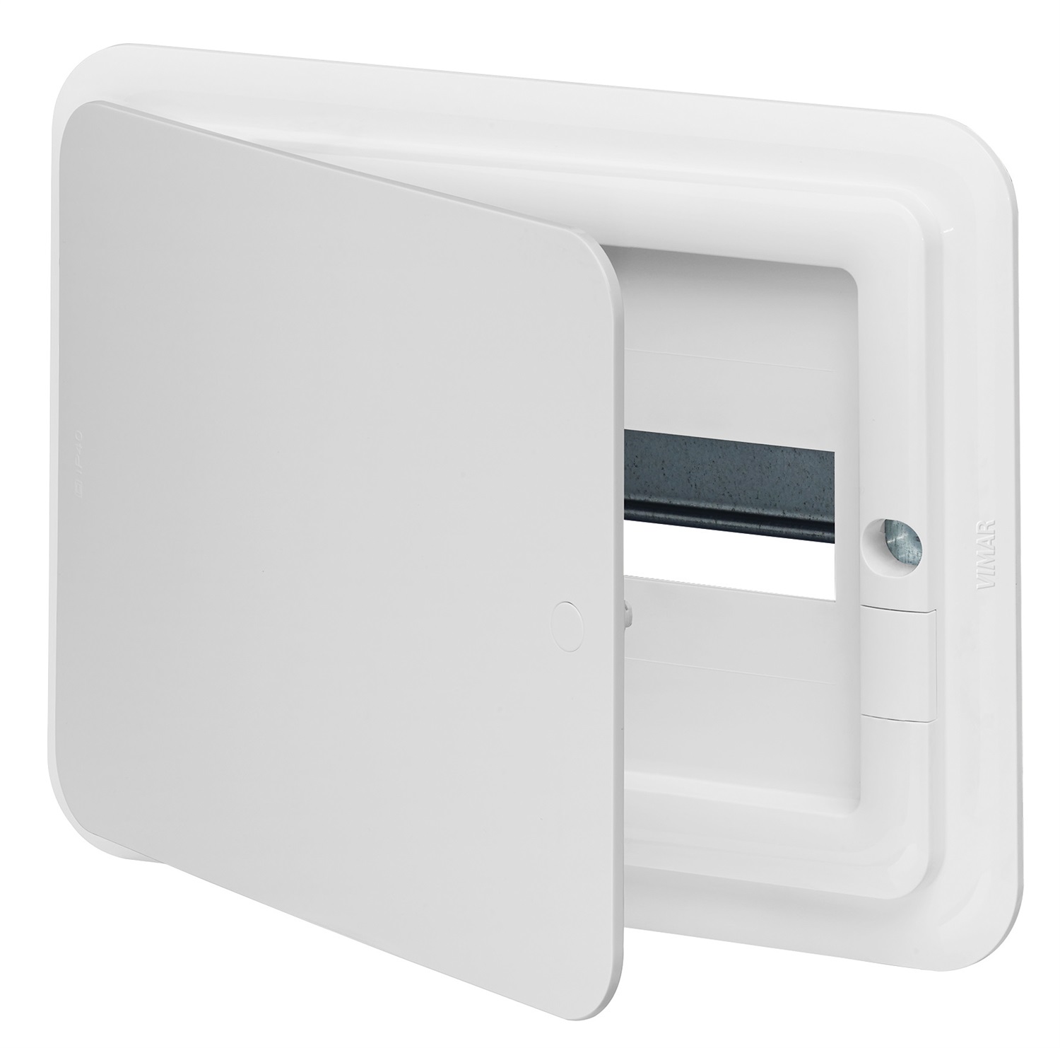 Vimar V53112.B Centralino Estetico da Incasso 12 Moduli IP40 Bianco con Guida DIN