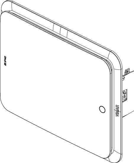 Vimar V53112.B Centralino Estetico da Incasso 12 Moduli IP40 Bianco con Guida DIN