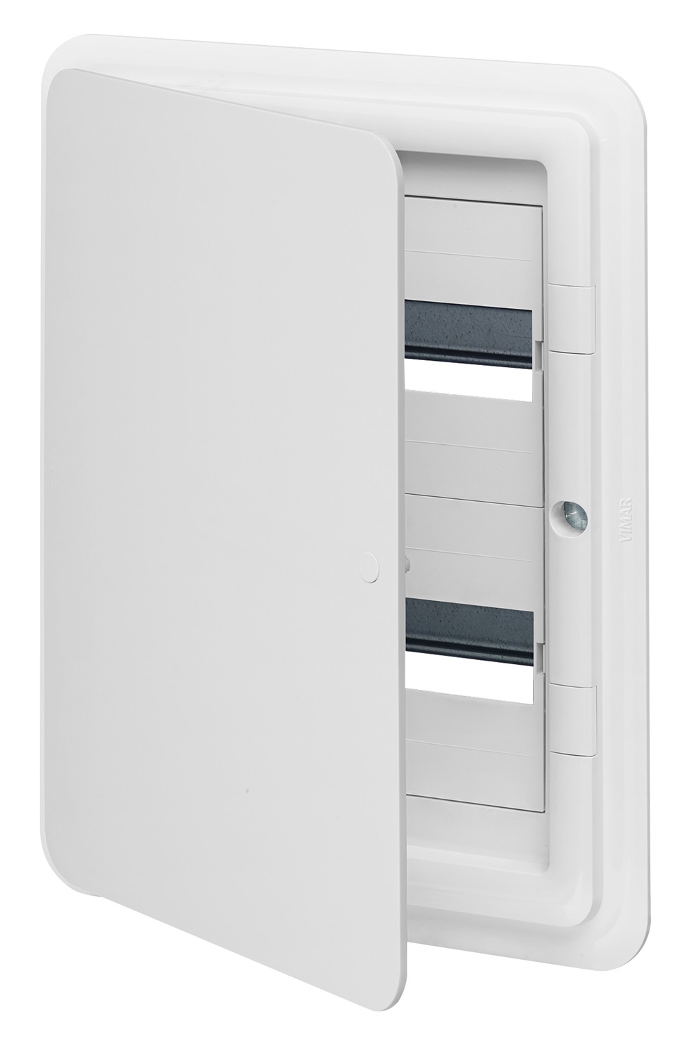 Vimar V53124.B Centralino Estetico da Incasso 24 Moduli Bianco IP40 con Guida DIN