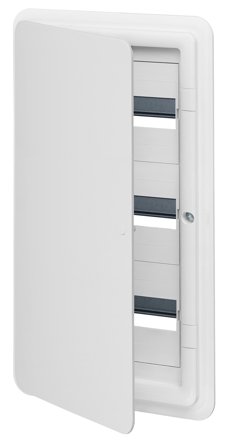 Vimar V53136.B Centralino Estetico da Incasso 36 Moduli IP40 Bianco con Guida DIN