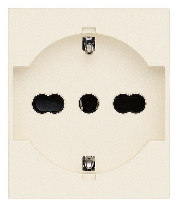 Vimar 30210.C Presa SICURY 2P T 16A Universale Canapa con Protezione Bimbi