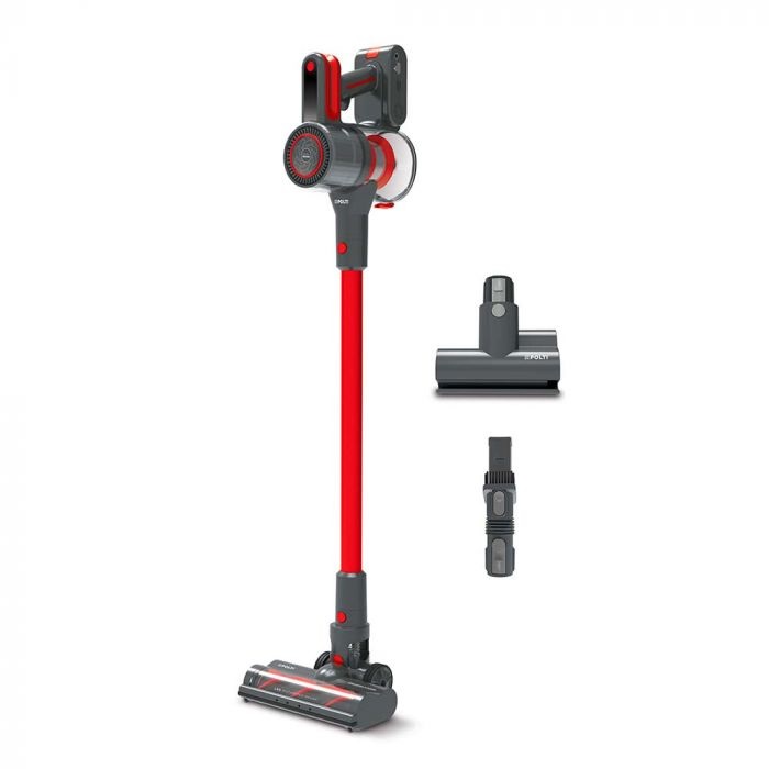 Polti SR550 Aspirapolvere a Mano Senza Sacchetto Multiciclonico, Autonomia Fino a 40 Minuti, 2 in 1 con Mini Turbo Spazzola