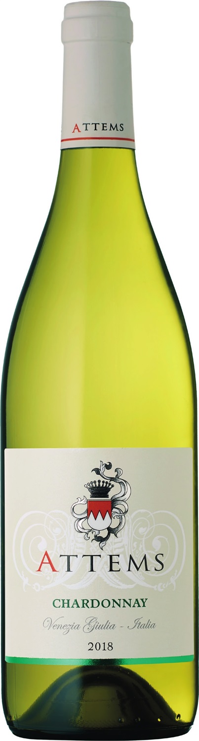 Attems Chardonnay 2023 - Vino Bianco 0,75 L Venezia Giulia IGT - 100% Chardonnay