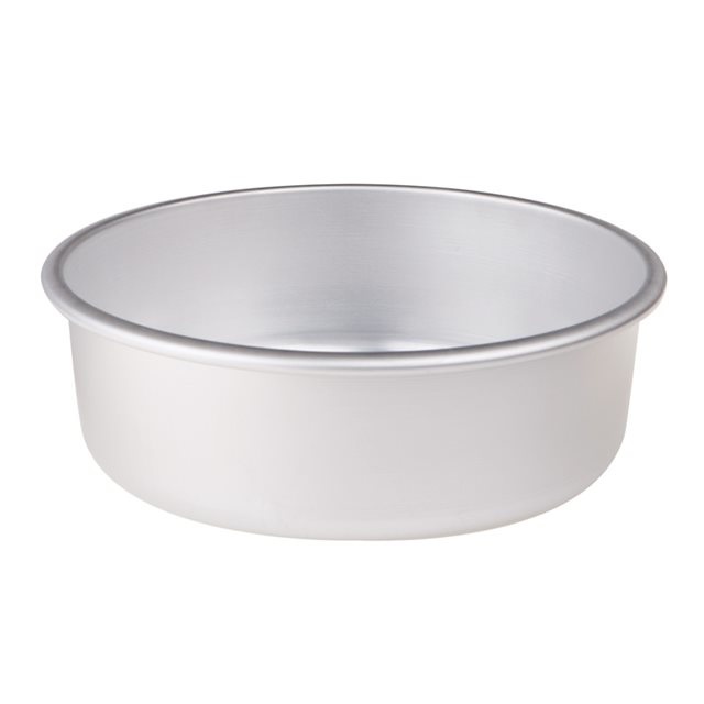 Baldassare Agnelli Tortiera Conica in Alluminio Argento H8 cm - 24 cm per Pizza e Pasticceria