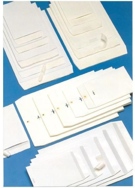 Blasetti Busta a Sacco Self Autoadesiva Bianco 120 g/m2 con 3 Soffietti - 250x353 mm - Confezione da 250 Buste