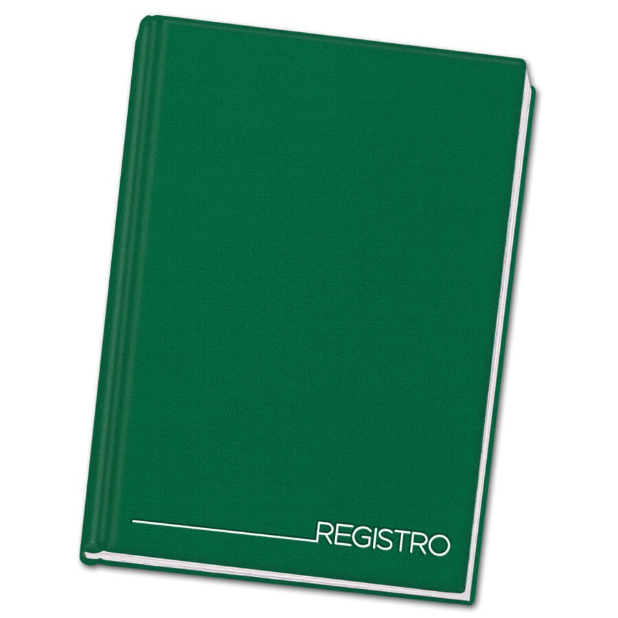 Blasetti Registro Cartonato 210x297mm - 1 Rigo - 192 Fogli - Copertina Similpelle - Colori Assortiti