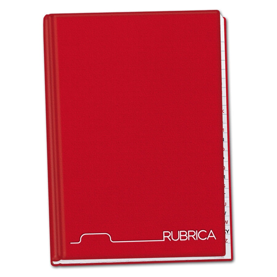 Blasetti Rubrica Cartonata A4 - 48 Fogli - Rilegatura a Filo - Copertina Cartonata 1200 g/mq - Carta 70 g/mq - Colori Assortiti